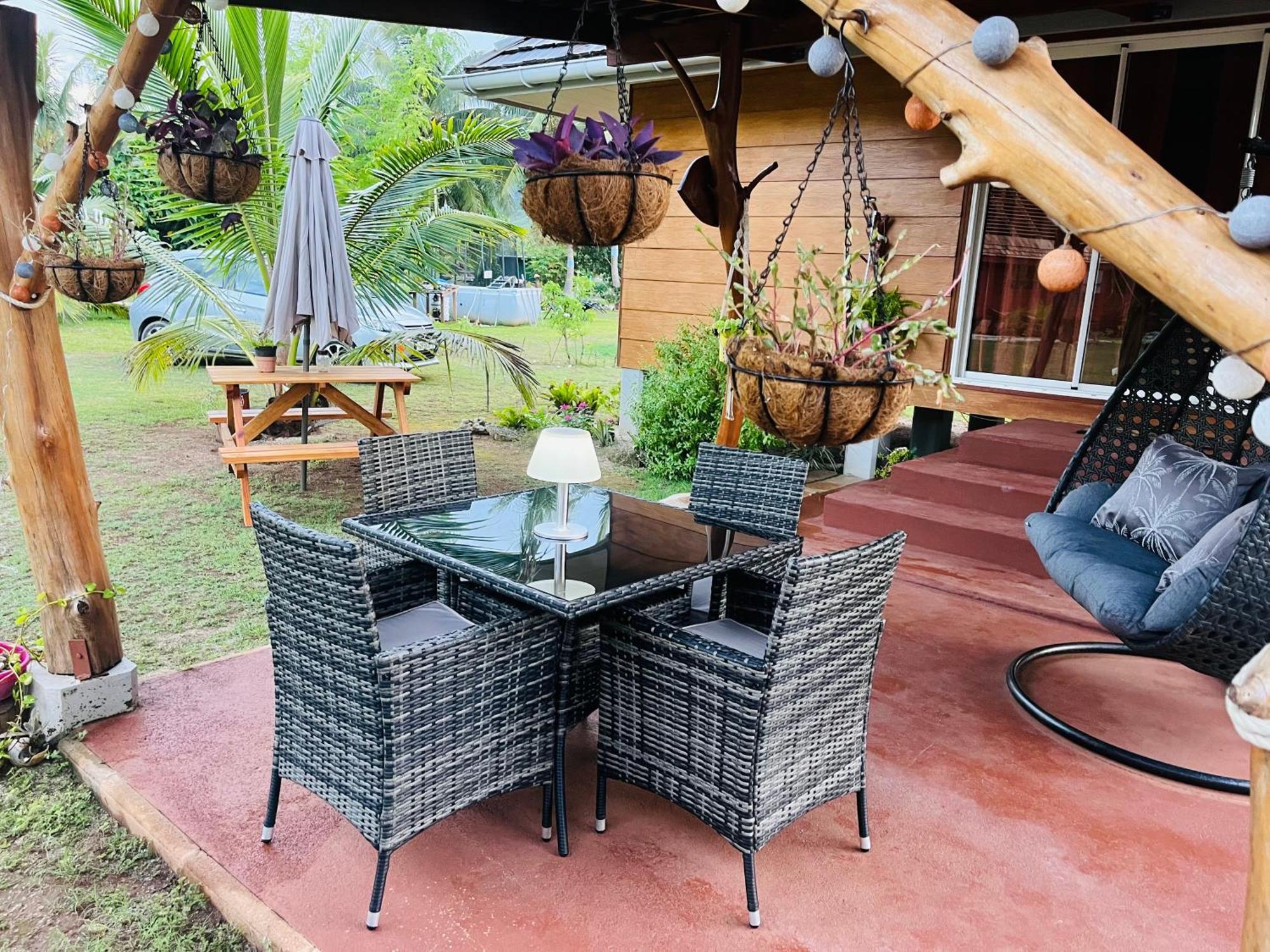 Bungalow Kura Moorea Exteriör bild