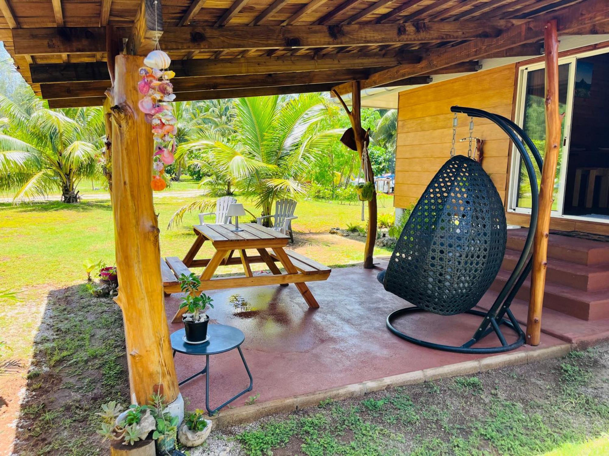 Bungalow Kura Moorea Exteriör bild