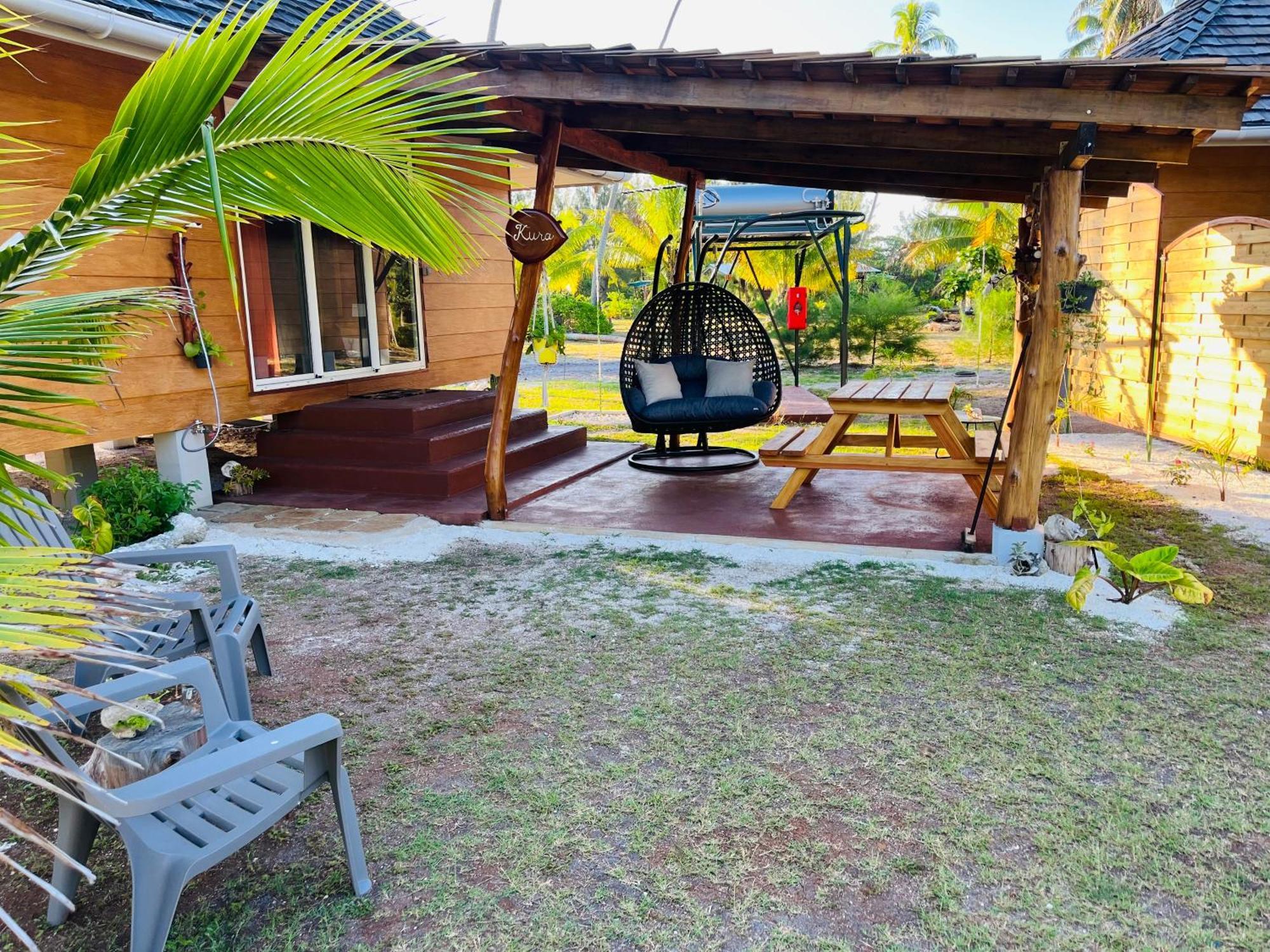 Bungalow Kura Moorea Exteriör bild